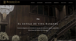 Desktop Screenshot of bankersclubecuador.com